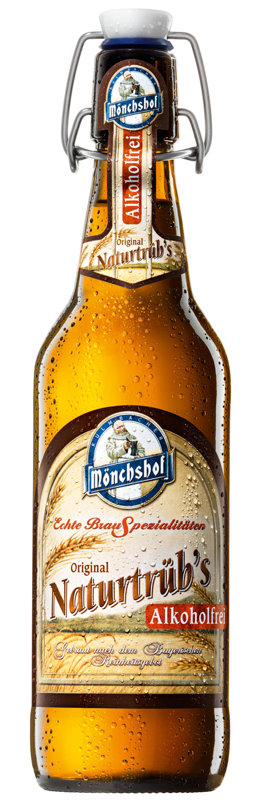 Mönchshof Naturtrüb's alkoholfrei BGV (1 x 0.5 l)