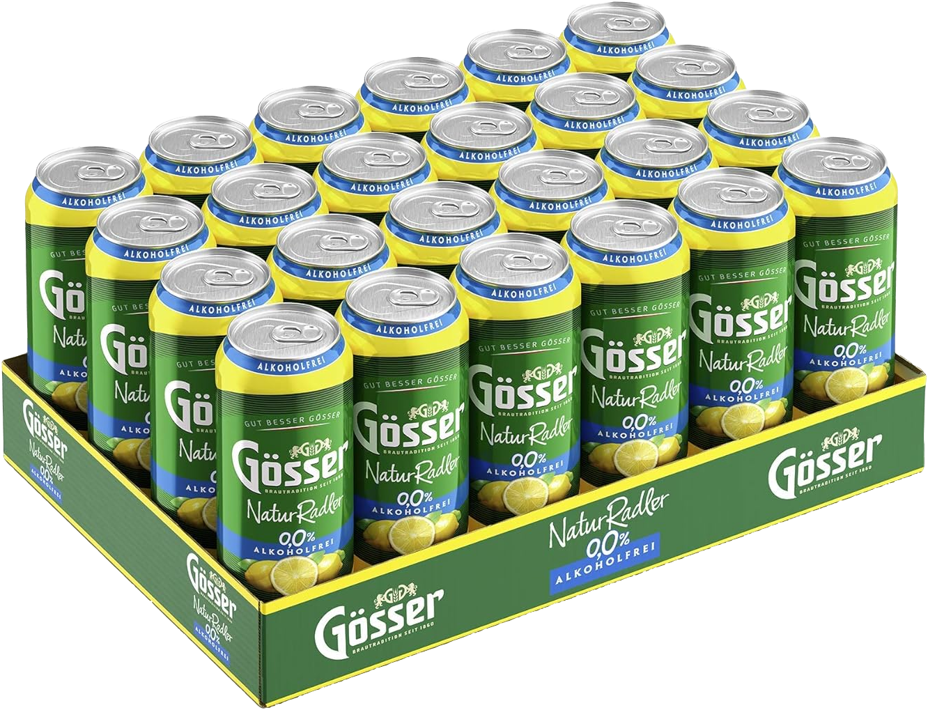 Gösser Natur Radler 0.0% (24 x 0.5 l)