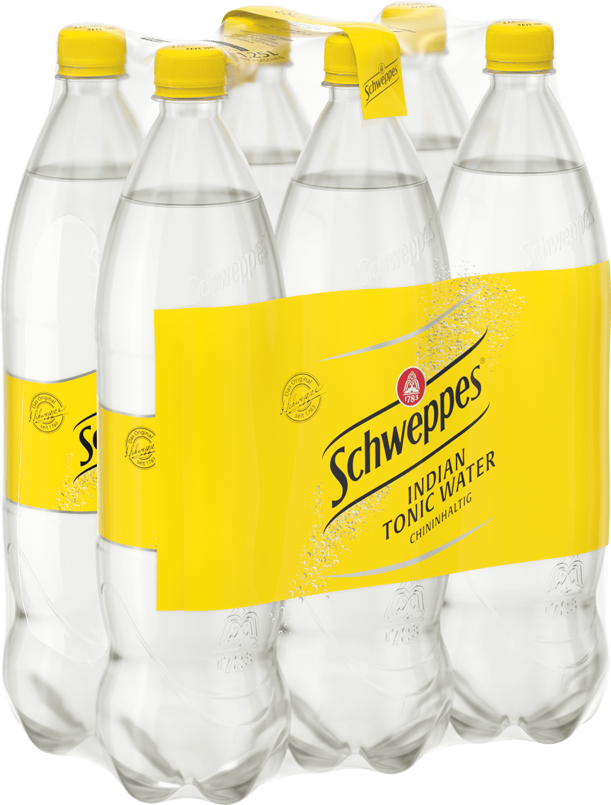 Schweppes Indian Tonic Water PET-EW (6 x 1.25 l)