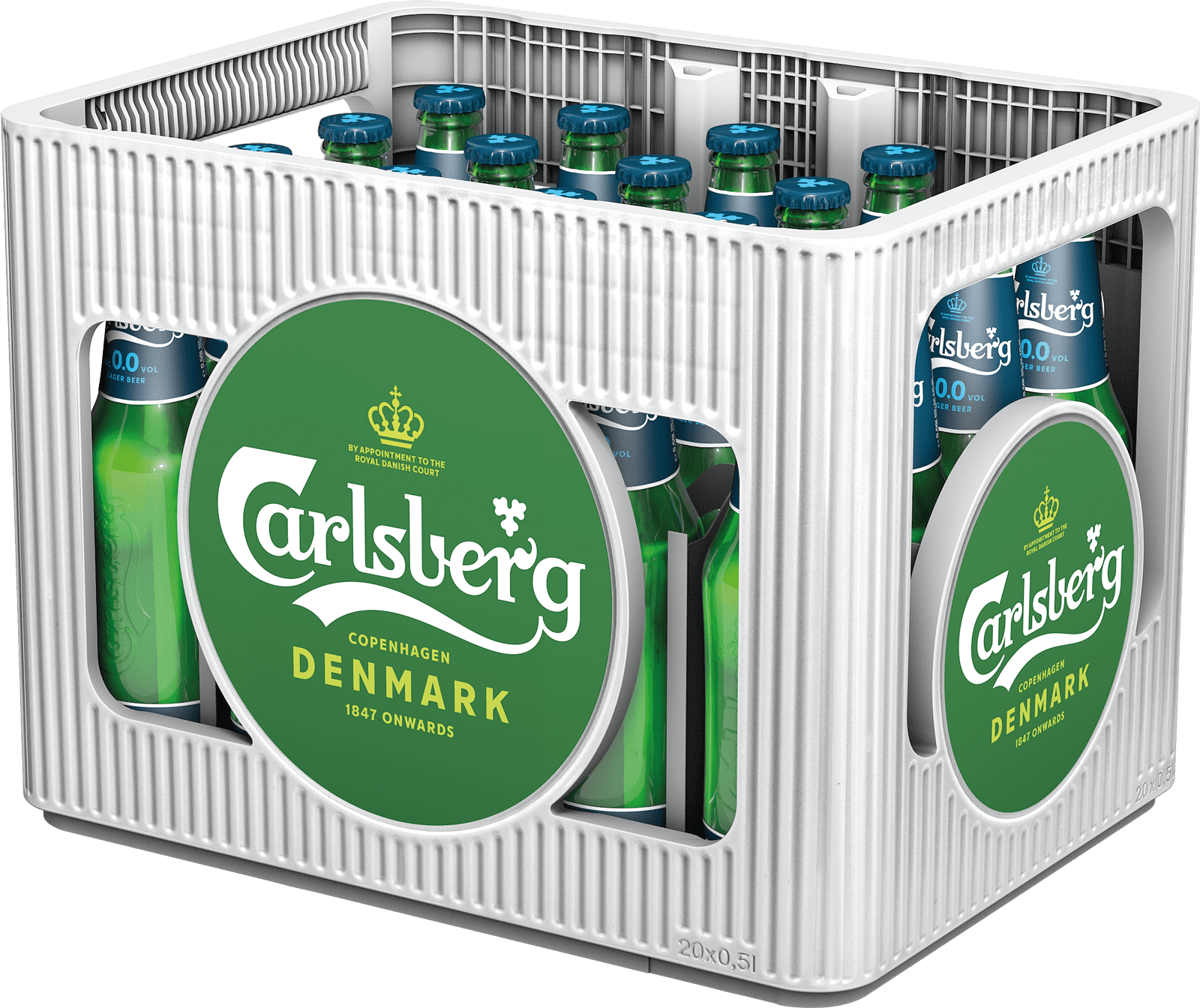 Carlsberg Lager 0,0% (20 x 0.5 l)