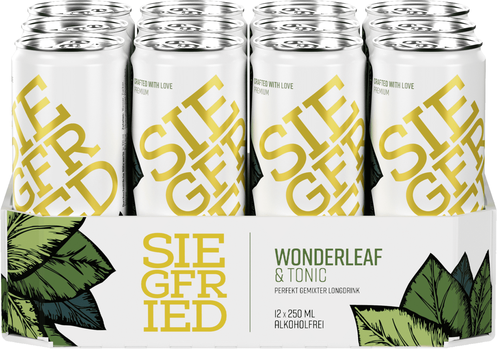 Siegfried Wonderleaf & Tonic alkoholfrei (12 x 0.25 l)