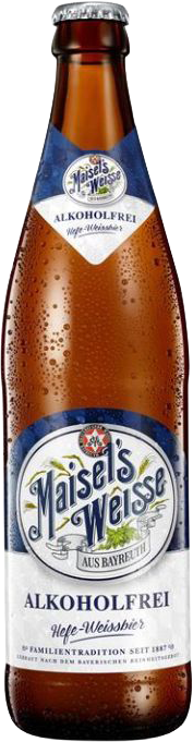 Maisel's Weisse Hefe-Weissbier alkoholfrei (1 x 0.5 l)