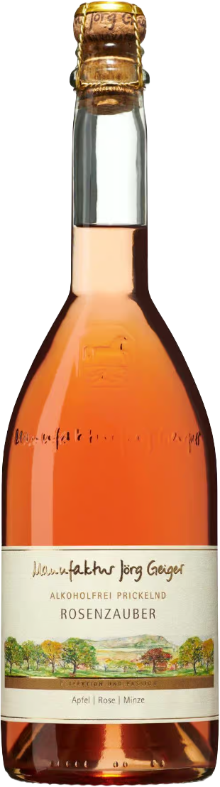 Jörg Geiger Prisecco alkoholfrei Rosenzauber (1 x 0.75 l)