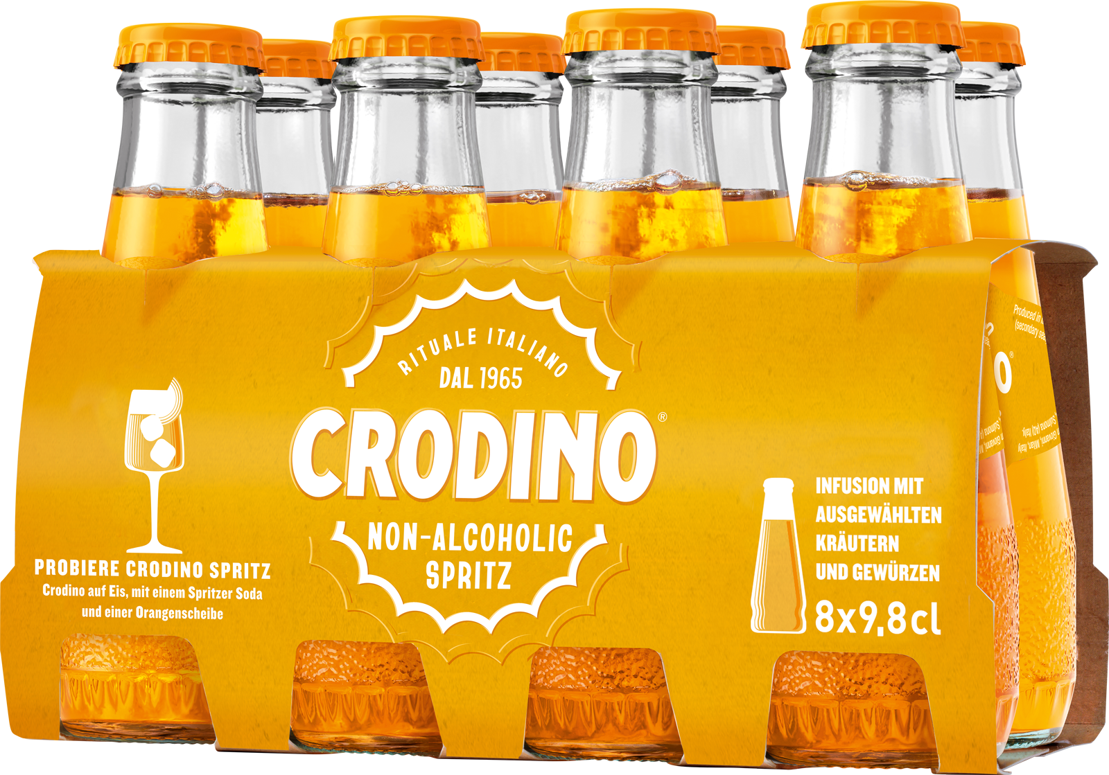 Crodino Biondo Bitter (8 x 0.1 l)