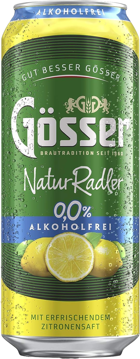 Gösser Natur Radler 0.0% (1 x 0.5 l)