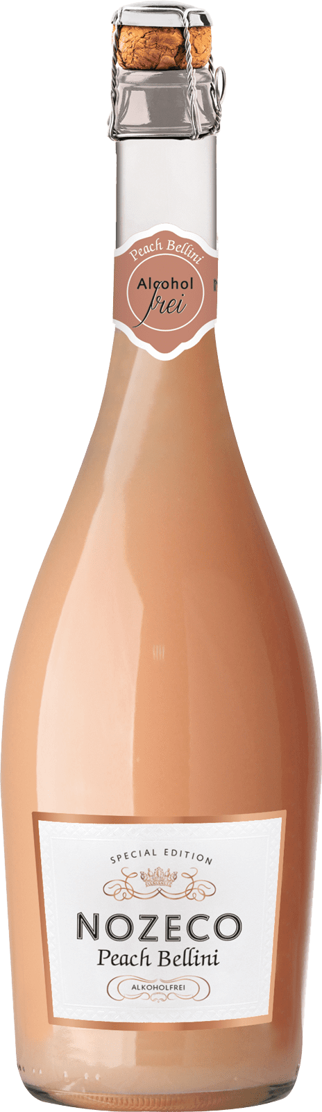 Nozeco Peach Bellini alkoholfrei (1 x 0.75 l)