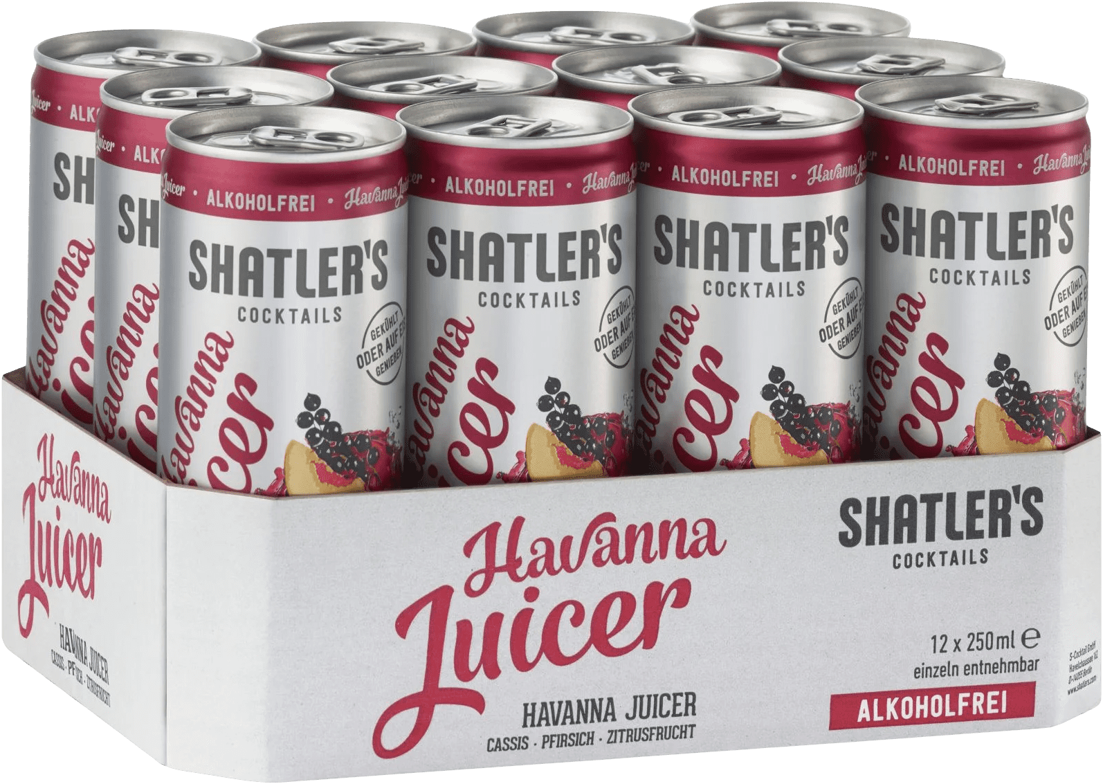 Shatler's Havanna Juicer alkoholfrei (12 x 0.25 l)