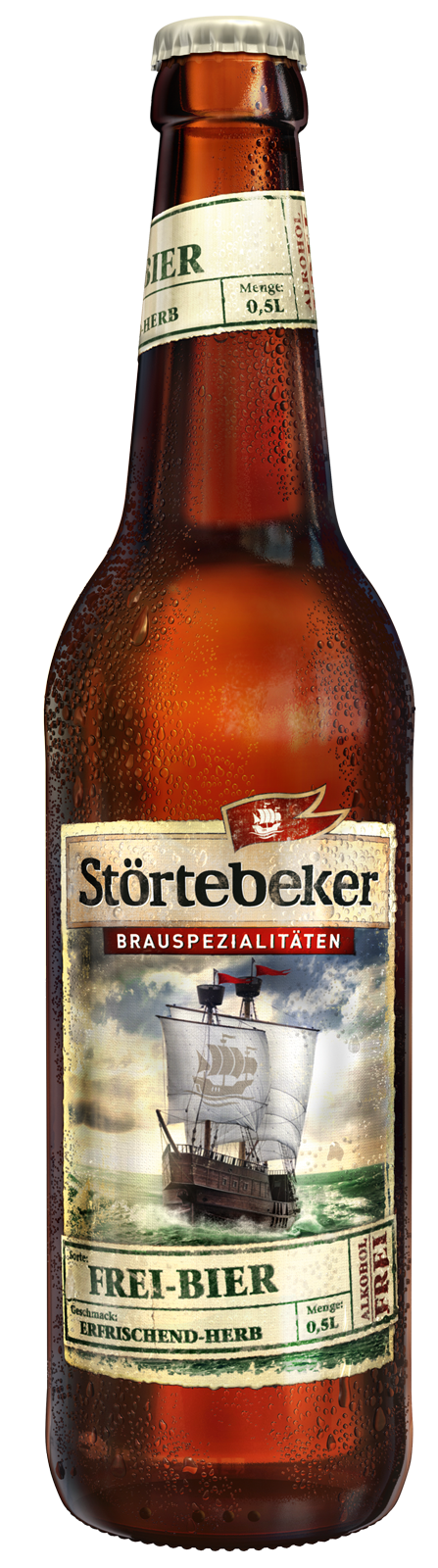 Störtebeker Bio Frei Bier alkoholfrei (1 x 0.5 l)
