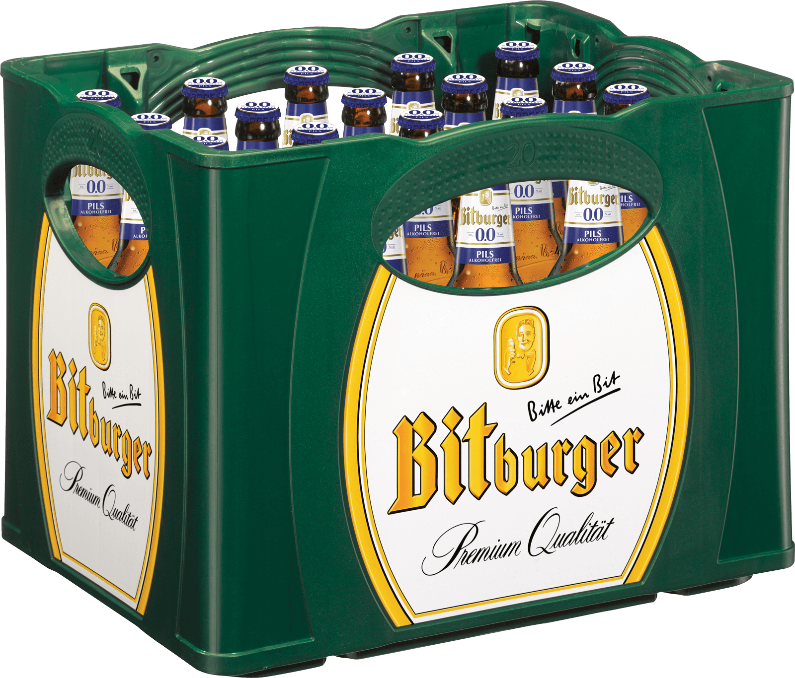 Bitburger Pils alkoholfrei 0,0% (20 x 0.5 l)