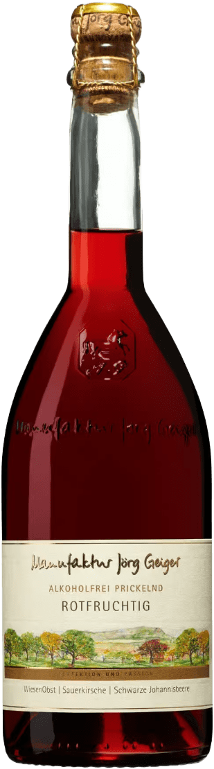 Jörg Geiger Prisecco alkoholfrei Rotfruchtig (1 x 0.75 l)