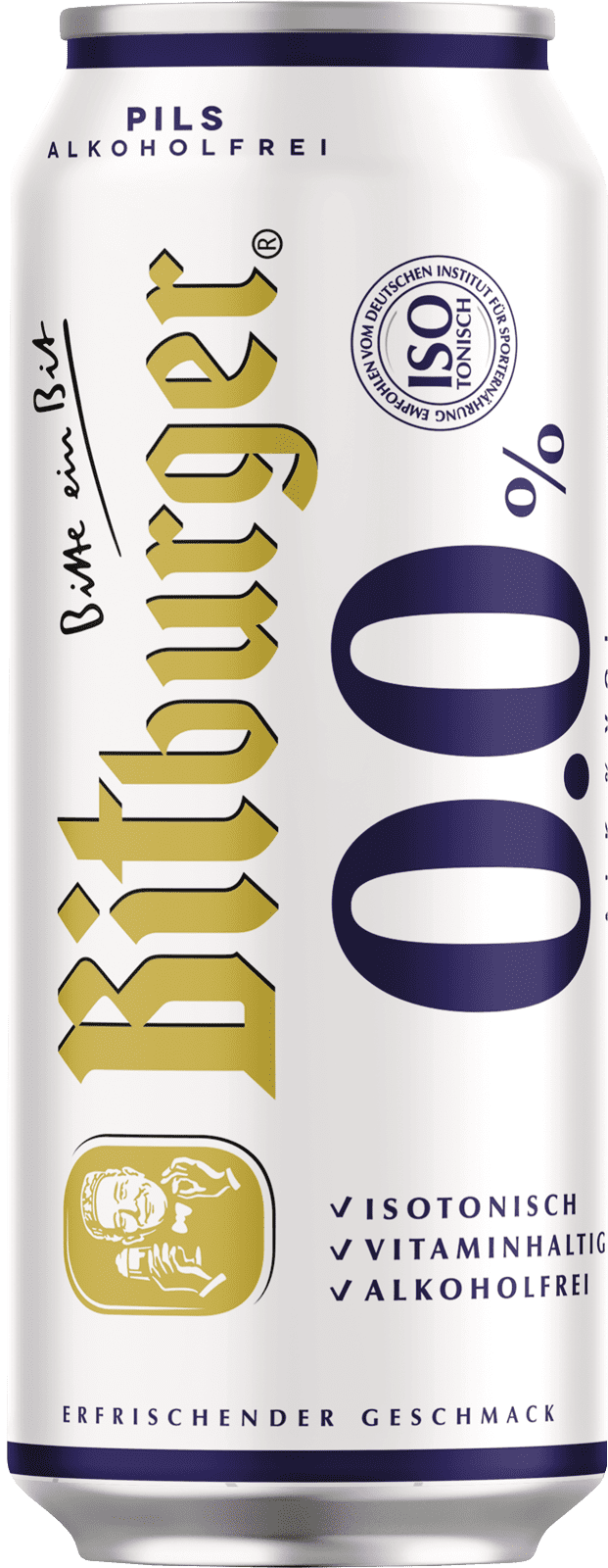 Bitburger 0,0% Pils alkoholfrei (1 x 0.5 l)