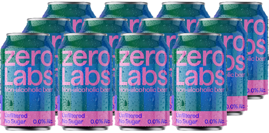 Zero Labs Unfiltered 0,0 (12 x 0.33 l)