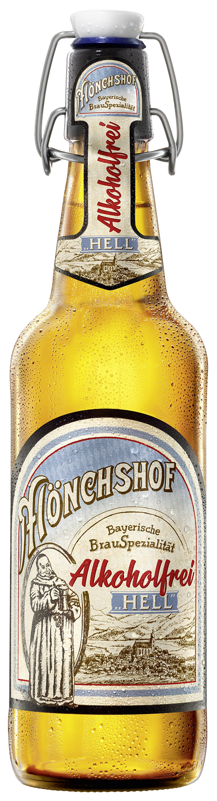 Mönchshof Hell alkoholfrei BGV (1 x 0.5 l)