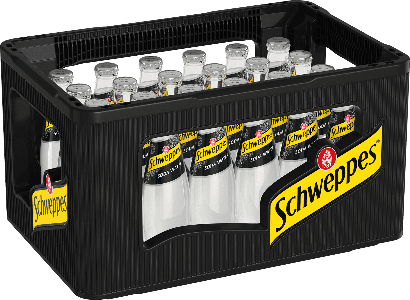Schweppes Soda Water Glas (24 x 0.2 l)