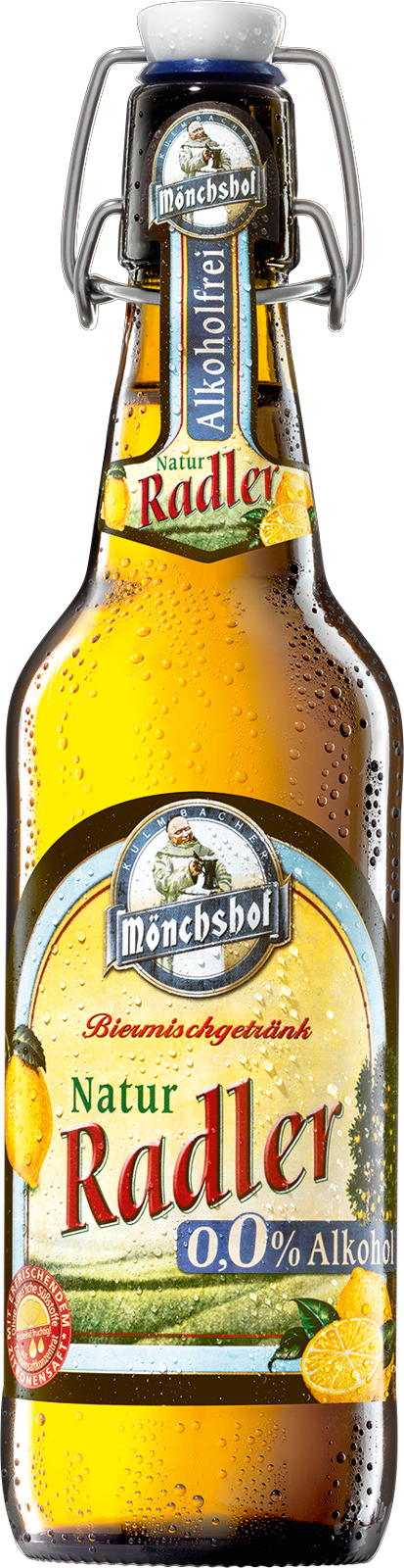 Mönchshof Natur Radler alkoholfrei 0,0% BGV (1 x 0.5 l)
