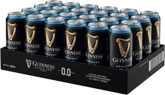 Guinness 0,0% alkoholfrei (24 x 0.44 l)