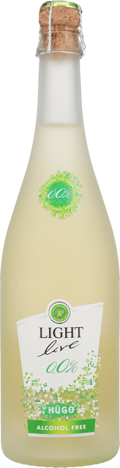 Light Live Hugo 0,0% (1 x 0.75 l)