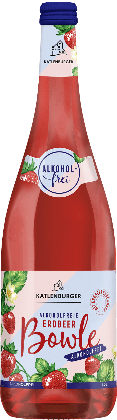 Katlenburger Erdbeerbowle alkoholfrei (1 x 0.75 l)