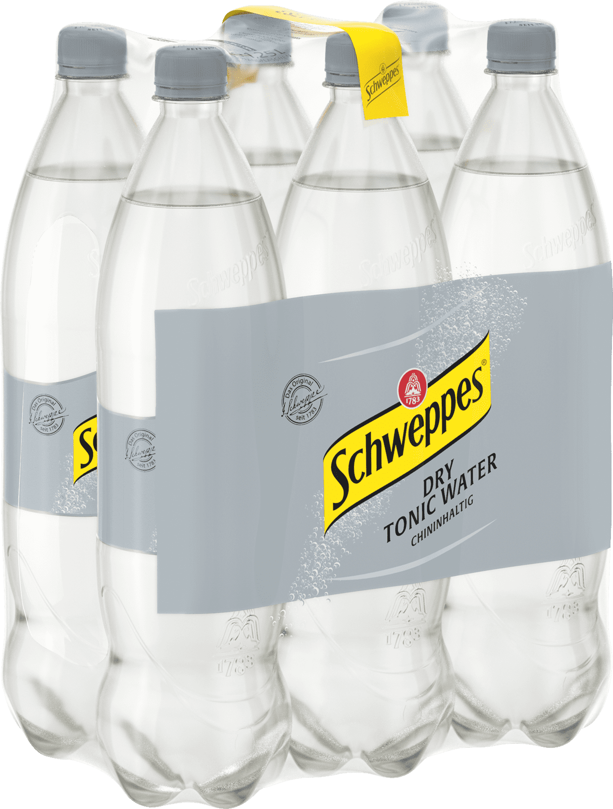 Schweppes Dry Tonic Water PET-EW (6 x 1.25 l)