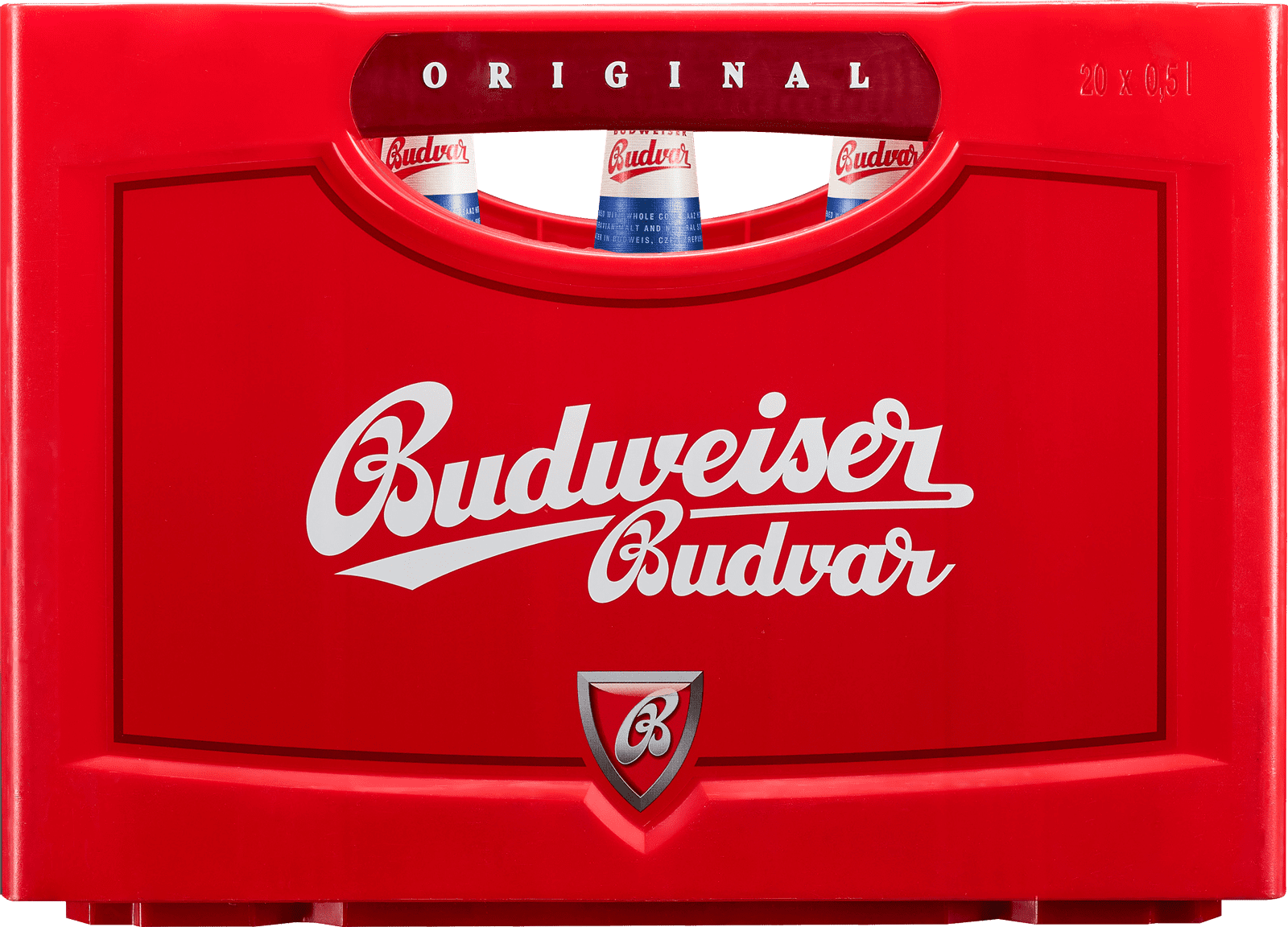 Budweiser Budvar Lager alkoholfrei 0,0% (20 x 0.5 l)