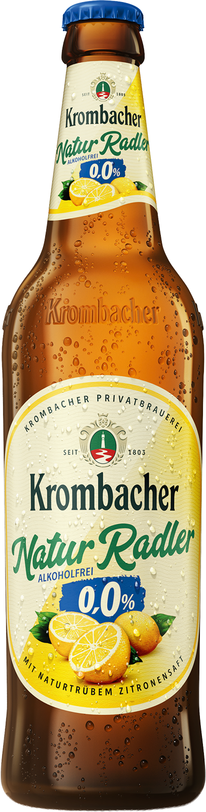 Krombacher Natur Radler 0,0% (1 x 0.5 l)