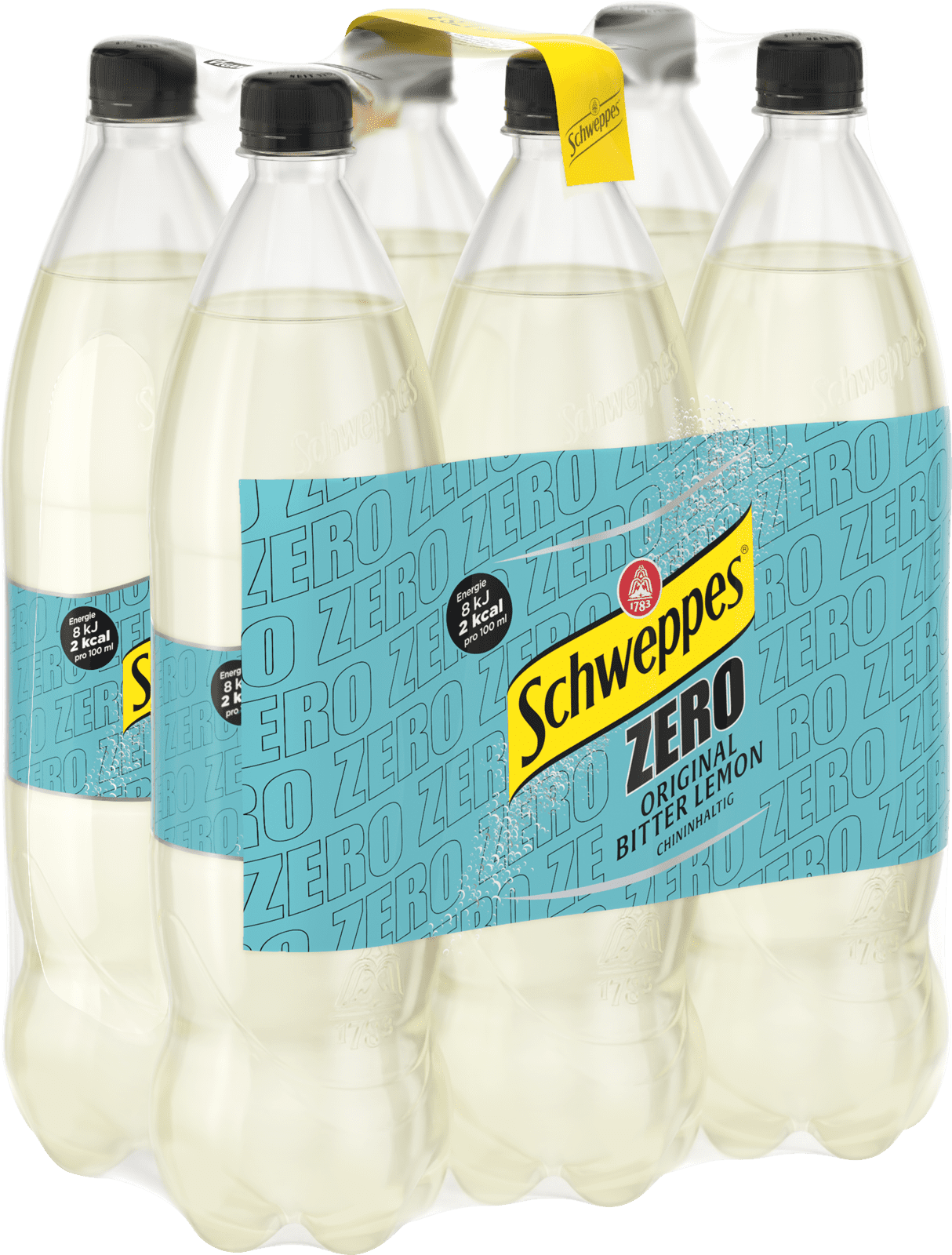 Schweppes Bitter Lemon Zero PET-EW (6 x 1.25 l)