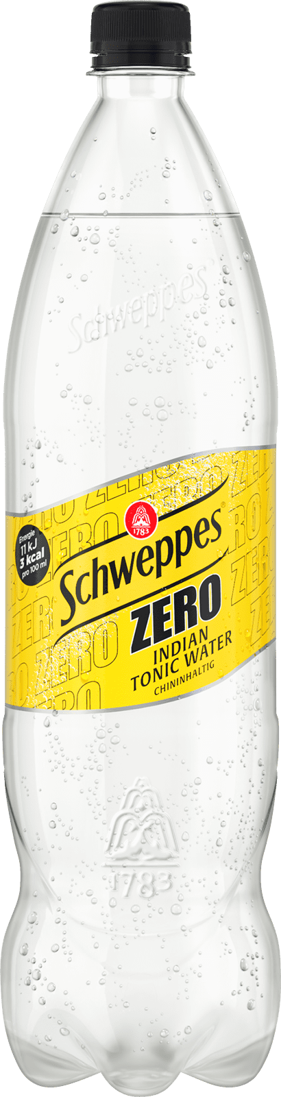 Schweppes Indian Tonic Water Zero PET-EW (1 x 1.25 l)