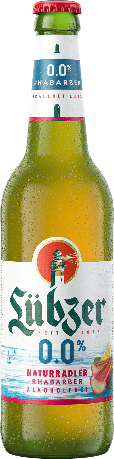 Lübzer Naturradler Grapefruit alkoholfrei 0,0% (1 x 0.5 l)