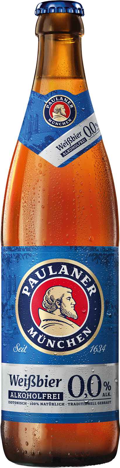 Paulaner Hefe-Weißbier 0,0% (1 x 0.5 l)