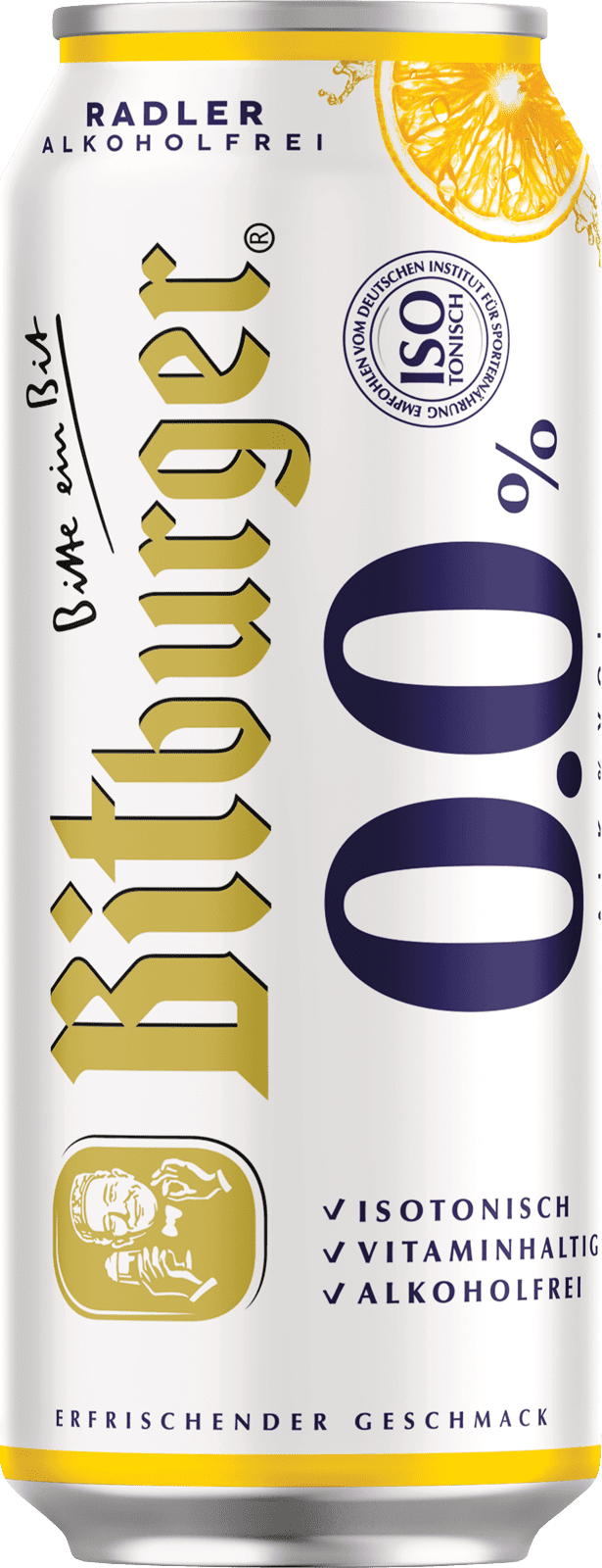 Bitburger 0,0% Radler alkoholfrei (1 x 0.5 l)