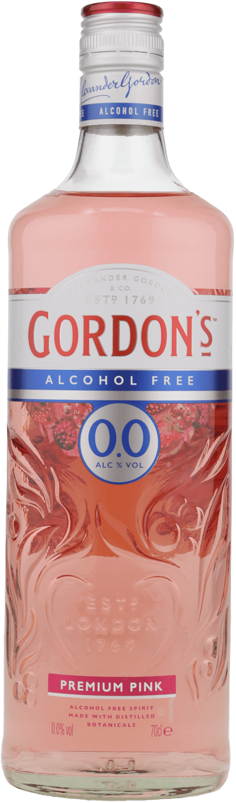 Gordon's Pink alcohol free 0,0% (1 x 0.7 l)