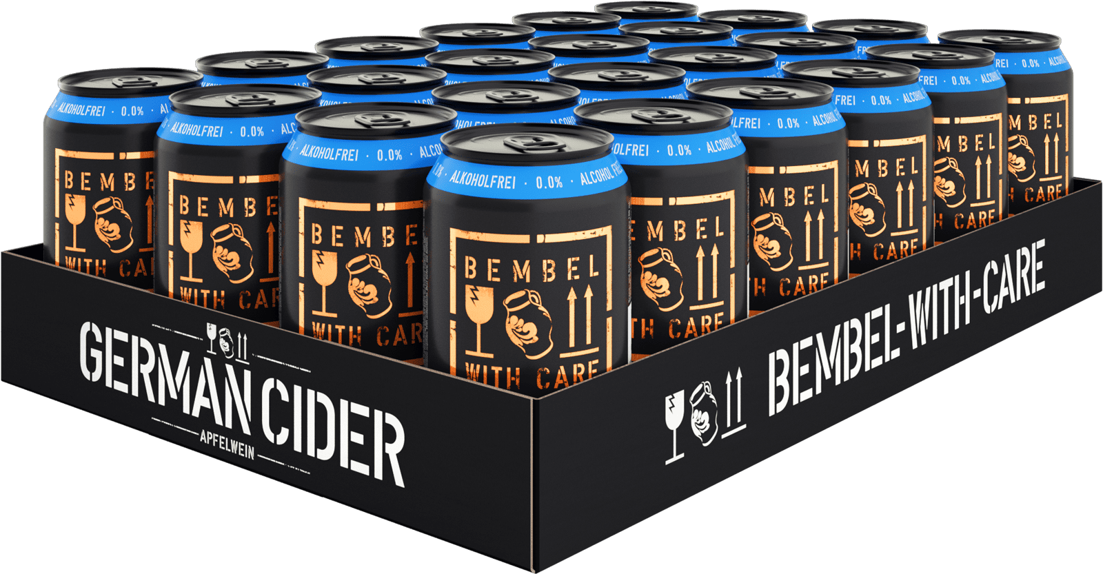 Bembel Apfelwein-Pfirsich 0,0% alkoholfrei (24 x 0.33 l)