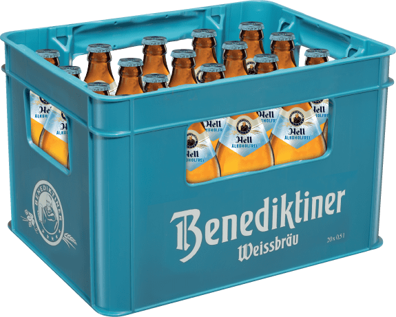 Benediktiner Hell alkoholfrei (20 x 0.5 l)