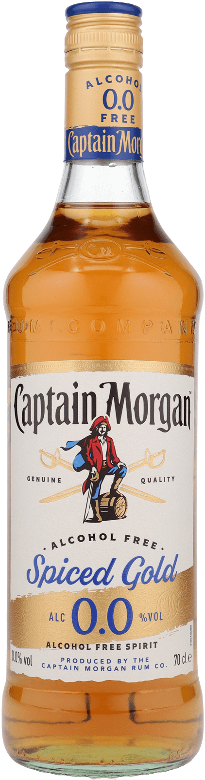 Captain Morgan Spiced Gold 0,0% (1 x 0.7 l)